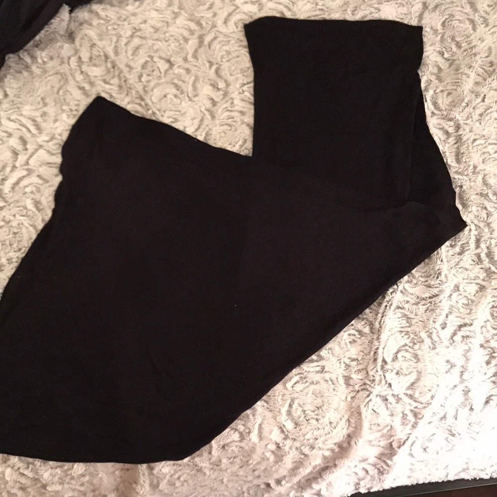 Black maxi skirt